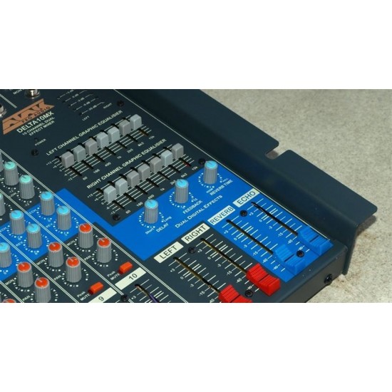 Atak Delta-10Mx - 10 Kanal Ekho Reverb Deck Mikser