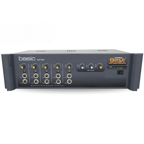 Best Mono Basic AN5150 Anfi 150 Watt 5 Mikrofon Girişli